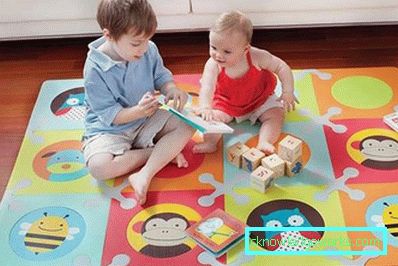 Pavimento morbido per le stanze dei bambini