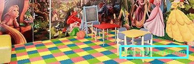 Pavimento morbido per le stanze dei bambini