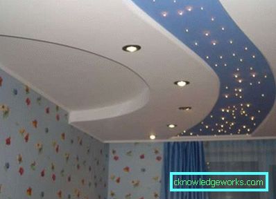 Soffitto teso in camera da letto - design fotografico Soffitto teso in camera da letto - design fotografico