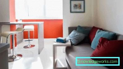 Combinando una cucina con un balcone - design fotografico