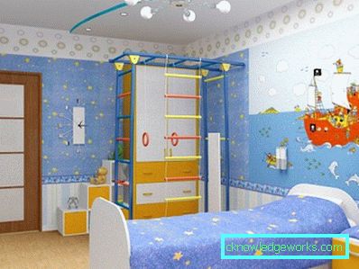 Wallpaper per la stanza dei bambini per un ragazzo adolescente Wallpaper per la stanza dei bambini per un ragazzo adolescente