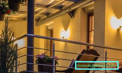 210-Illuminazione sul balcone: fuori