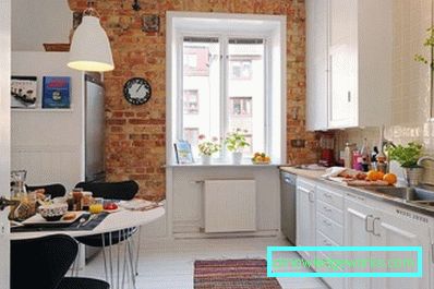 Decorazione della parete in cucina - opzioni di design