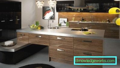 Decorazione della parete in cucina - opzioni di design