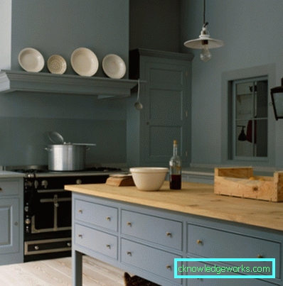 Decorazione della parete in cucina - opzioni di design