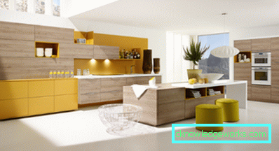 Decorazione della parete in cucina - opzioni di design