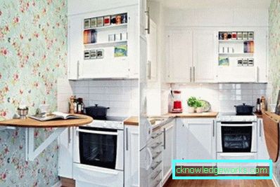 Decorazione della parete in cucina - opzioni di design