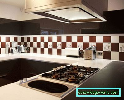 392-Piastrelle in cucina sul muro - 100 foto