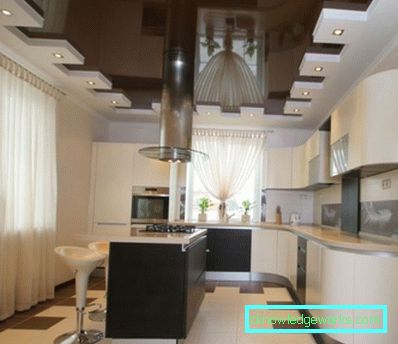 397-soffitto in cartongesso in cucina