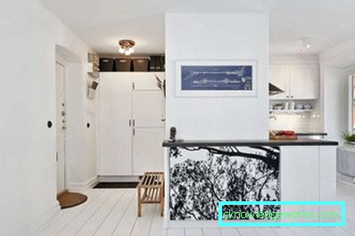 Ingresso in stile scandinavo