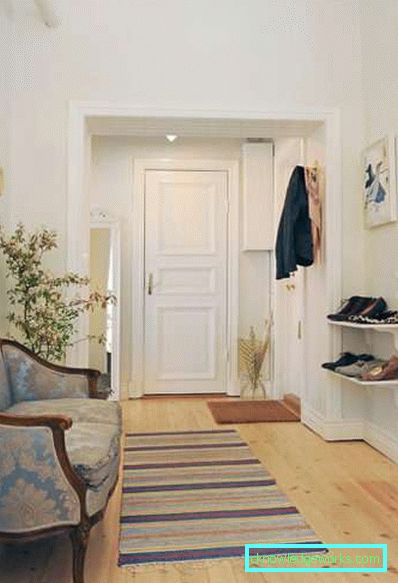 Ingresso in stile scandinavo