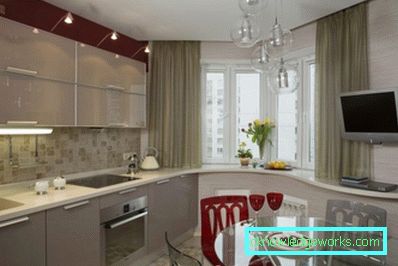 Progetto di cucina con disposizione dei mobili Progetto di cucina con disposizione dei mobili