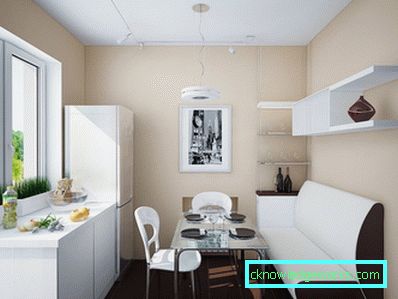 Progetto di cucina con disposizione dei mobili Progetto di cucina con disposizione dei mobili