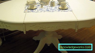 Tavolo ovale pieghevole per la cucina Tavolo ovale pieghevole per la cucina