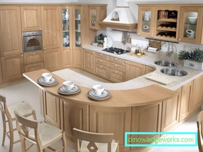 Dimensioni dei mobili della cucina