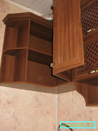 Dimensioni dell'armadio della cucina ad angolo Dimensioni dell'armadio della cucina ad angolo
