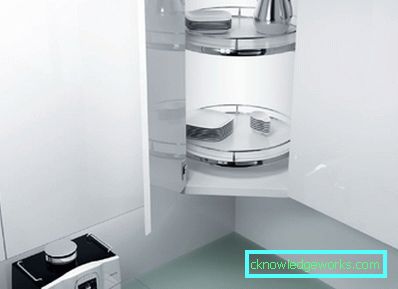 Dimensioni dell'armadio della cucina ad angolo Dimensioni dell'armadio della cucina ad angolo