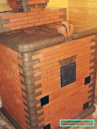 Stufe fatte da sé per un bagno: tipi e disegni Stufe fatte da sé per un bagno: tipi e disegni