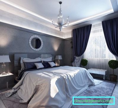 Camera da letto 441-grigia - 105 esempi di foto