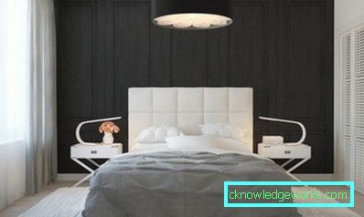 Camera da letto 441-grigia - 105 esempi di foto