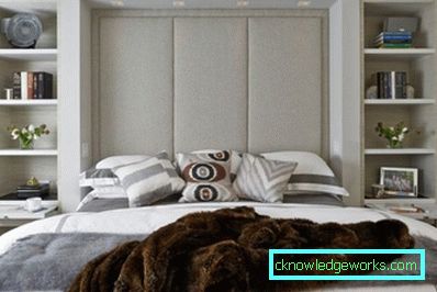 Camera da letto 441-grigia - 105 esempi di foto