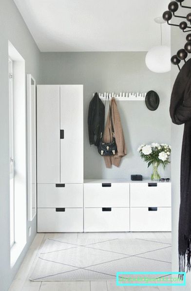 Guardaroba nel corridoio - le tendenze più alla moda. 110 foto nell'interno del corridoio