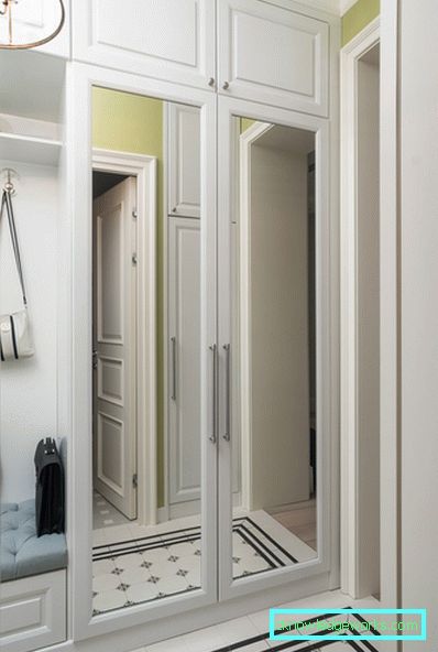 Guardaroba nel corridoio - le tendenze più alla moda. 110 foto nell'interno del corridoio