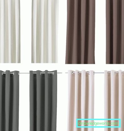 Tende 248-Ikea all'interno - 120 foto
