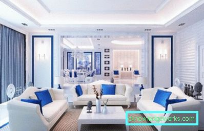 92 Soggiorno blu - foto perfetta