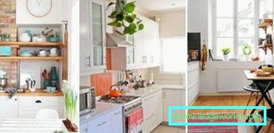 La combinazione di colori all'interno della cucina (50 esempi di foto)