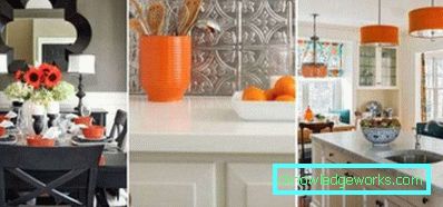 La combinazione di colori all'interno della cucina (50 esempi di foto)