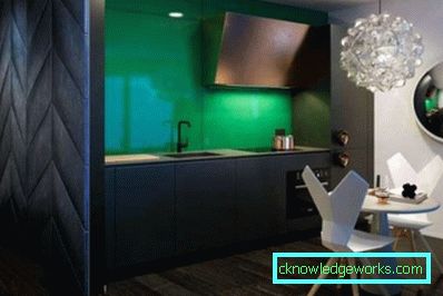 La combinazione di colori all'interno della cucina (50 esempi di foto)