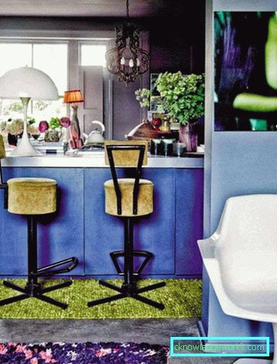 La combinazione di colori all'interno della cucina (50 esempi di foto)