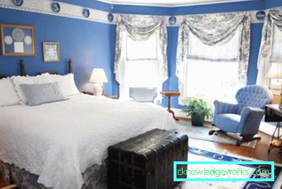 457 camere da letto con una tinta blu - foto