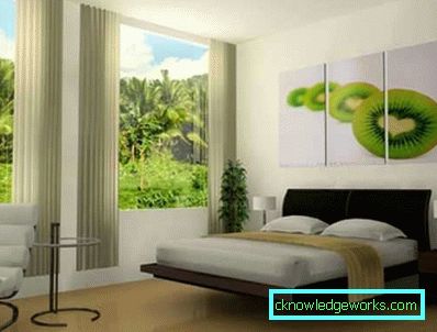 Camera da letto nello stile del minimalismo - foto degli interni Camera da letto nello stile del minimalismo - foto degli interni