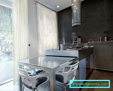 Tavolo da cucina in vetro Tavolo da cucina in vetro
