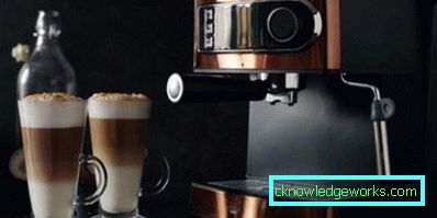 Tipi di macchine per il caffè rozhkovy Tipi di macchine per il caffè rozhkovy