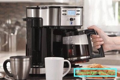 Tipi di macchine per il caffè rozhkovy Tipi di macchine per il caffè rozhkovy