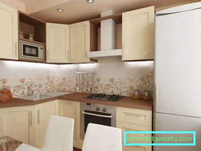 Angolo cucina per una piccola cucina economica