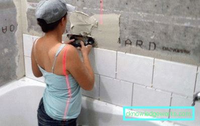 Posa delle piastrelle nel bagno fai da te
