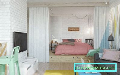 Camera da letto 462-Bright - 100 foto di idee