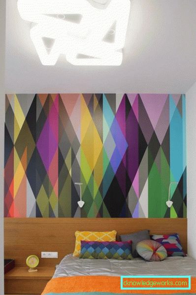 Camera da letto 462-Bright - 100 foto di idee