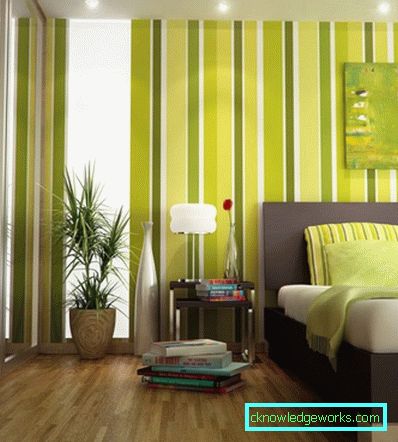 Camera da letto 351-Green - un designer audace