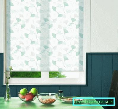 281-Blinds in the kitchen - 90 foto di nuovi prodotti