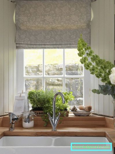 281-Blinds in the kitchen - 90 foto di nuovi prodotti