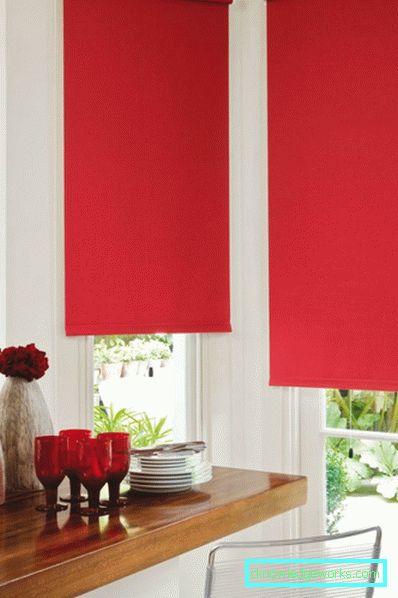 281-Blinds in the kitchen - 90 foto di nuovi prodotti