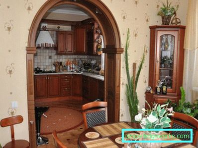 Suddivisione della cucina e del soggiorno Suddivisione della cucina e del soggiorno